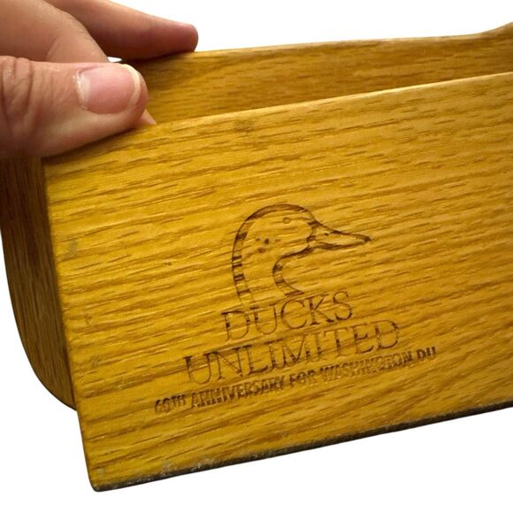 Ducks Unlimited WOODEN DUCK NUTCRACKER Vintage Cottage Core Holidays Nuts - Picture 4 of 6